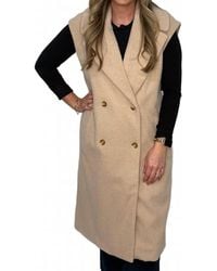 FRNCH - Woven Coat - Lyst