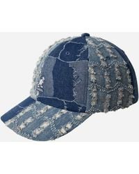 Kangol - Denim Mash Up Patchwork Baseball Cap - Lyst