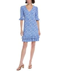 Cece - Ruffle Hem Mini Dress - Lyst