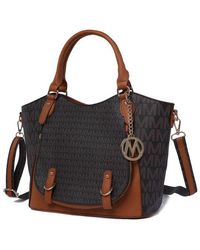 Fashnzfab - Mkf Talula Printed Satchel Bag - Lyst
