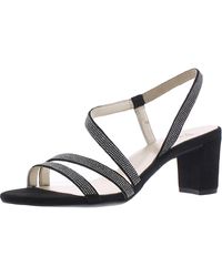 Naturalizer - Vanessa 2 Embellished Slingback Evening Sandals - Lyst