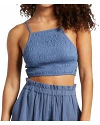 Roxy - Live Free Crop Top - Lyst