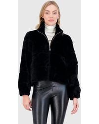 Gorski - Shearling Lamb Horizontal Zip Jacket - Lyst