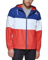 Club Room - Bomber Jacket With Hoodie - Lyst