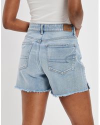 American Eagle Outfitters - Ae Stretch Denim Highest Waist baggy Short - Lyst