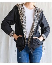 Jodifil - Leopard Hooded Jacket - Lyst