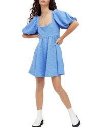 Free People - Daytime Short Mini Dress - Lyst