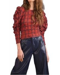 Hunter Bell - Natalie Long Sleeve Top - Lyst
