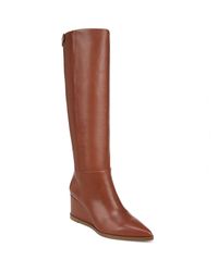Franco Sarto - Estella Leather Knee-high Boots - Lyst