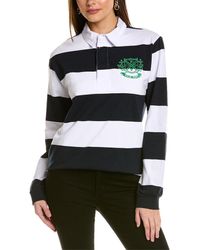 Roberta Roller Rabbit - Embroidered Stripe Rugby Sweater - Lyst