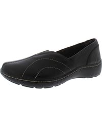 Clarks - Cora Meadow Faux Leather Slip On Loafers - Lyst