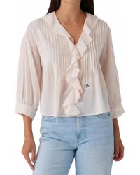 Kerri Rosenthal - Rosen Ruffle Blouse - Lyst