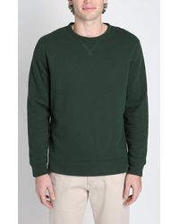 Jachs New York - Kent Recycled Jacquard Sherpa Lined Crewneck Sweater - Lyst