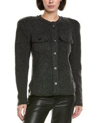 Isabel Marant - Isabel Marant Etoile Nelly Wool-Blend Jacket - Lyst
