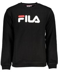 Fila - Sleek Long Sleeve Crew Neck Sweatshirt - Lyst