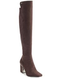 DKNY - Cilli Knee High Comfort Insole Manmade Thigh-High Boots - Lyst
