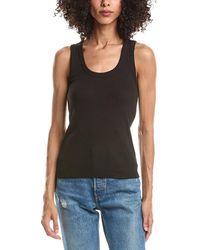Theory - Scoop Neck Rib Tank Top - Lyst