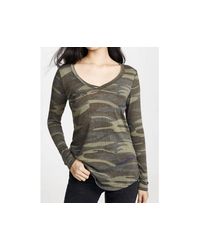 Z Supply - One Pocket Long Sleeve Top - Lyst