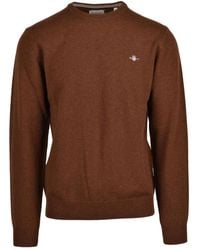 GANT - Crewneck Pullover - Lyst