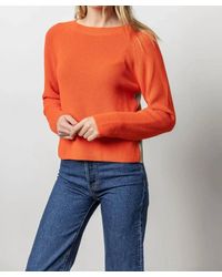 Lilla P - Raglan Crewneck Sweater - Lyst