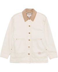 Filson - Boxy Denim Contrast Collar Jacket - Lyst