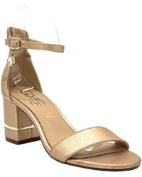 Exe' - Single-Strap Block Heel Sandal - Lyst