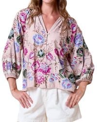 Cleobella - Luella Button-Down Blouse - Lyst