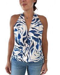 Veronica M - Surplice Ity Top - Lyst