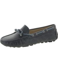 Driver Club USA - Nantucket Leather Slip On Moccasins - Lyst