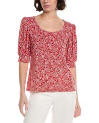 Cece - Shirred Top - Lyst