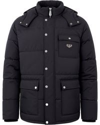 Philipp Plein - Nylon Puffer Jacket Gothic Plein - Lyst