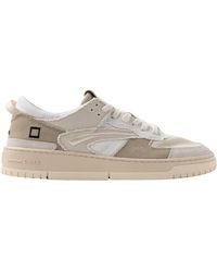 Date - Torneo Fringed Leather Sneakers - Lyst