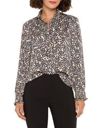 NIC+ZOE - Little Leopard Top - Lyst