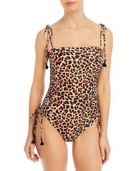 Johanna Ortiz - Ubuntu Animal Print Tie Shoulder One-piece Swimsuit - Lyst