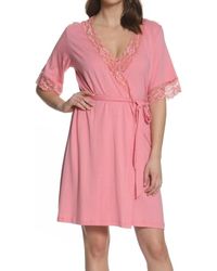 Twelve Eighty Eight - Penelope Short Sleeve Robe - Lyst
