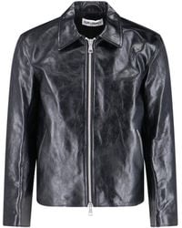 Our Legacy - 100% Cow Leather Jacket - Lyst
