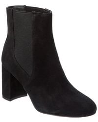 Stuart Weitzman - Celina 75 Suede Chelsea Bootie - Lyst
