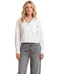 Calvin Klein - Cotton Blouse - Lyst
