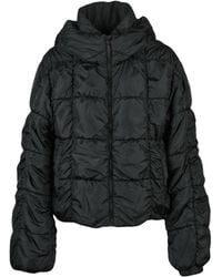 DIESEL - Polyester Embossed Down Jacket - Lyst