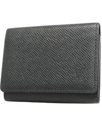 Louis Vuitton - Enveloppe Carte De Visite Leather Wallet (pre-owned) - Lyst