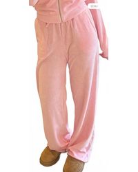 Theme - Kids Cherries Terry Wide Leg Pant - Lyst