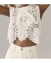 Hunter Bell - Francesca Cropped Top - Lyst