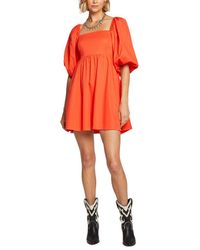 Saltwater Luxe - Short Sleeve Mini Dress - Lyst