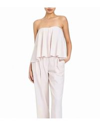 Twinset - Wool Blend Bustier A Line Top - Lyst