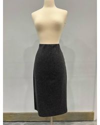 ODEEH - Striped Skirt - Lyst