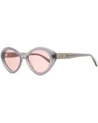Chloé - Cateye Sunglasses Ch0050s Translucent Gray 53mm - Lyst
