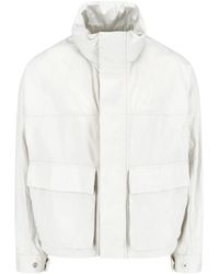 Lemaire - Short Ventile Cotton Parka Jacket - Lyst