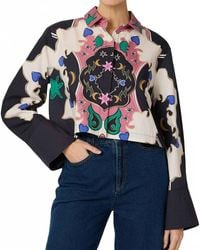 Cleobella - Estelar Print Zoya Blouse - Lyst