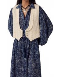 MAISON HOTEL Treasure Halo Moon Vest in Pink | Lyst