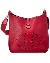 Hermès Epsom Leather Evelyne I Gm (authentic Pre-owned) - Red